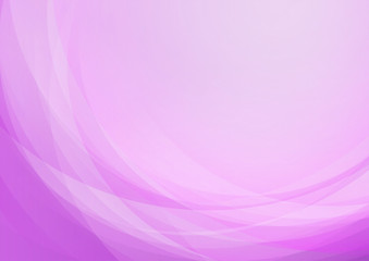Abstract curved violet background