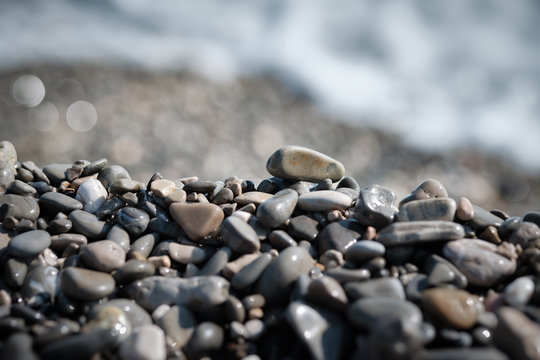 Stone at beach