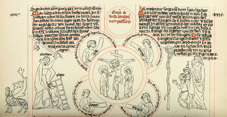  Christian illustration. Old image