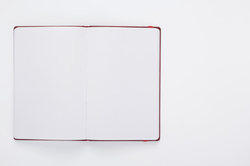 notebook at white background