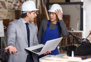 Manager unhappy with quality of work