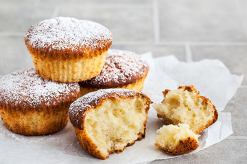 Delicious homemade cottage cheese muffins