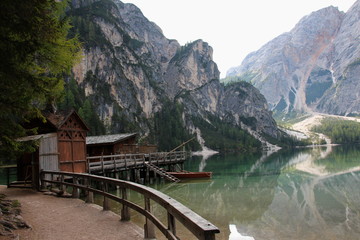 Fototapeta premium Tiroler Berge und Seen
