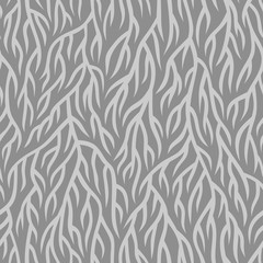 Fototapeta na wymiar Abstract seamless nature pattern. Root-like structure. Striped lines with rough edges