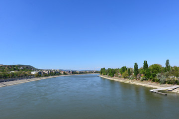 Obraz premium Donau Margareteninsel (Budapest)