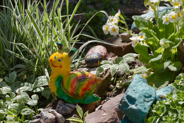 snail garden figure