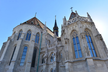 Fototapeta na wymiar Matthiaskirche (Budapest)