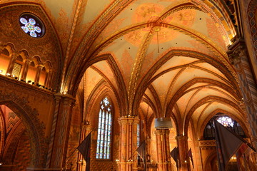 Innenansicht Matthiaskirche (Budapest)