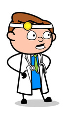 Discussion - Professional Cartoon Doctor Vector Illustration