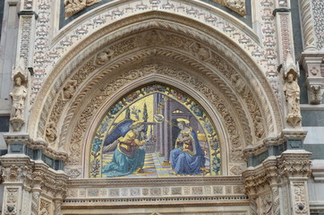 Fototapeta na wymiar Cathedral Santa Maria del Fiore, Florence 