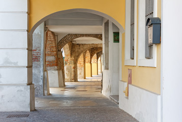 Historic Arcade in Aquileia