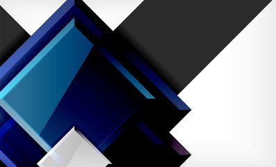 Colorful square and rectangle blocks background