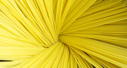 Raw Spaghetti Lines, Ingredients for cooking. Blank for design, food concept.