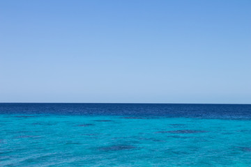 Fototapeta na wymiar Caribbean water