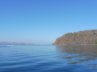 Obraz premium Island view from the boat