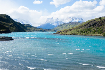 Torres del Paine National Park landscape, Chile