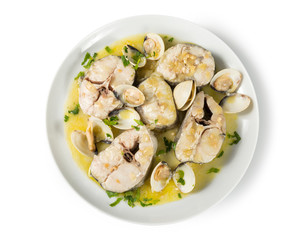 Merluza en salsa verde