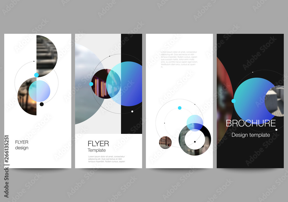 Poster the minimalistic vector illustration of the editable layout of flyer, banner design templates. creat