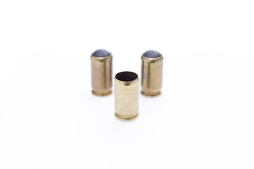 Brass sleeves. Ammunition for weapons. Stock ammo for weapons.