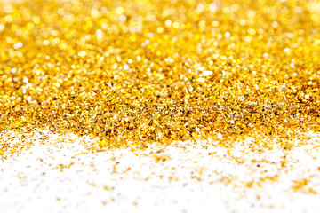 golden glittering textured background