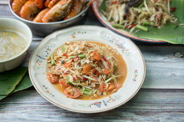 Thai food 