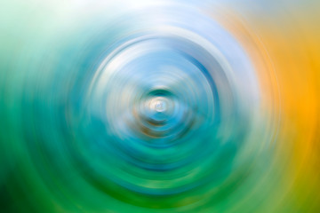 Obraz premium Abstract Background Of colorful Spin Circle Radial Motion Blur.