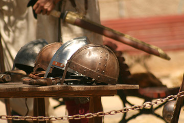 HELMETS AND SWORDS