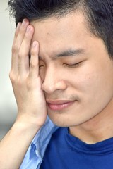 Filipino Male And Sadness