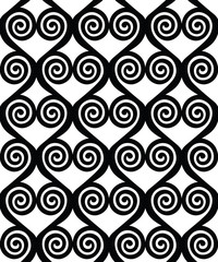 Greece vintage ethnic seamless pattern,  meander forms, seamless greek key pattern. 
