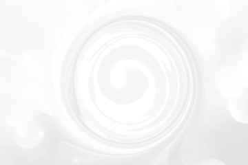 White marble texture with a spiral pattern for packaging in a modern style. Beautiful circle pattern with divorces and wavy lines in gray tones for wallpaper and screen saver, space modern theme.