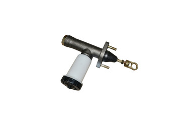 Brake master cylinder on a white background