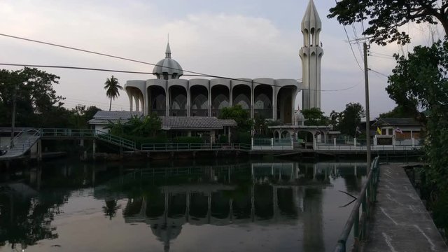 An Kup Ro Mosque in Bangkok , Thailand