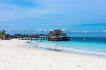 Kendwa-strand in Unguja ook bekend als Zanzibar-eiland Tanzania Oost-Afrika