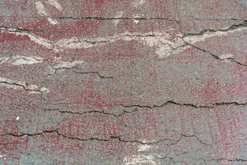 old red wall