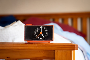 Five O'Clock Alarm Time to Wake-Up