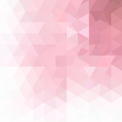 Obraz premium Abstract geometric style pastel pink background. Vector illustration