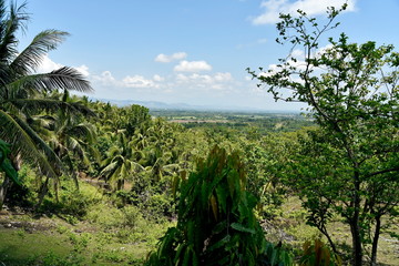 Santiago city, Isabela, Philippines skyline from and around Dariok hill at the day, top of the hill