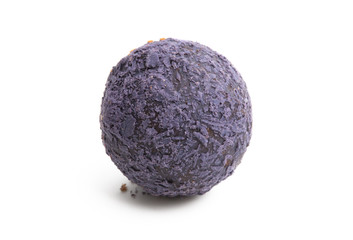 chocolate truffles isolated