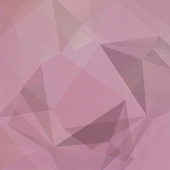 Abstract polygonal vector background. Pastel pink geometric vector illustration. Creative design template.