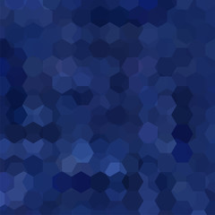 Background of geometric shapes. Dark blue mosaic pattern. Vector EPS 10. Vector illustration