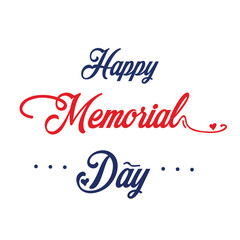 Happy Memorial Day Celebration Vector Template Design Illustration