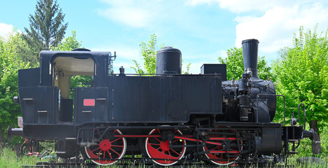 a steam locomotive
