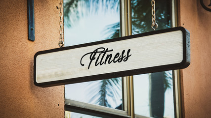 Street Sign to Fitness