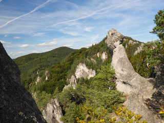 Sulov rocks, nature reserve in Slovakia