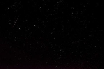 Night sky with stars