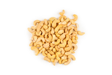 Cashew isolated on white background