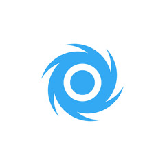 Obraz premium Vortex Vector Illustration Icon Logo for technology business health company with modern high end look