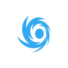 Obraz premium Vortex Vector Illustration Icon Logo for technology business health company with modern high end look