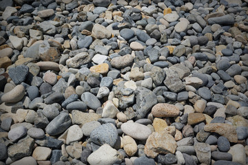 pebbles on the beach