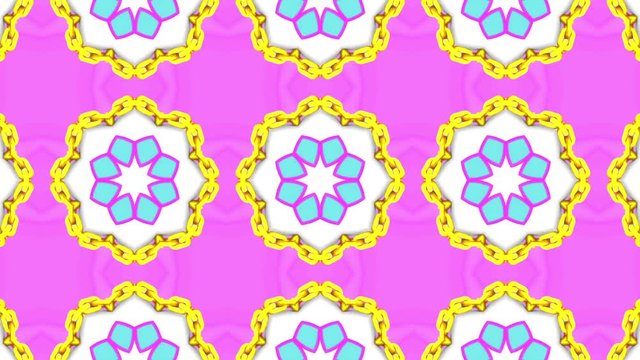 Abstract pastel colored kaleidoscope or mandala.